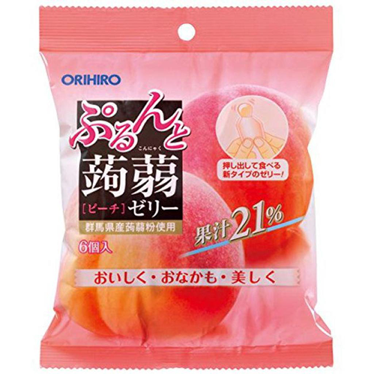 ORIHIRO Jelly 120 g., Жевательный мармелад из натурального сока 120 гр.