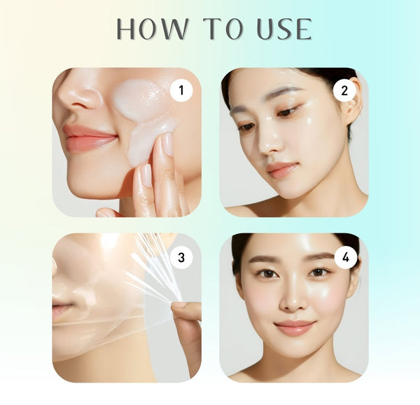 Karmart Baby Bright Rejulight Glassy Mask 0,5% PDRN 7 g., Омолаживающая маска-пленка с ДНК лосося 7 гр.