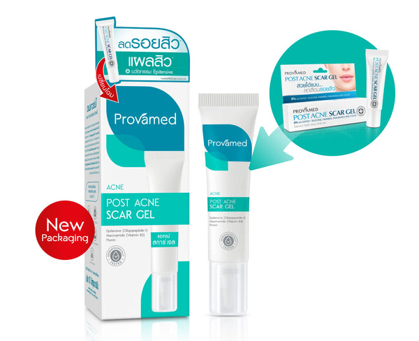 Provamed Post Acne Scar Gel 10 g., Гель от шрамов и рубцов после акне 10 гр.
