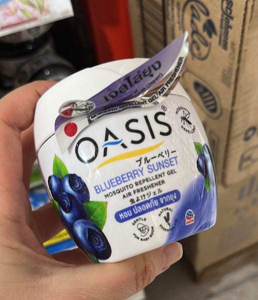 OASIS Mosquito Repellent Gel Air Freshener 180 g., Гелевый освежитель воздуха и защита от комаров 180 гр.