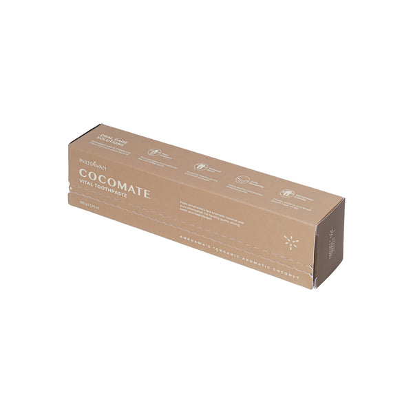 Phutawan COCOMATE Toothpaste 100 g., Органическая зубная паста на основе кокосового масла 100 гр.