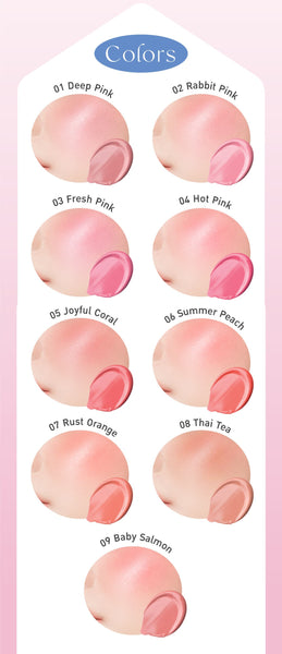 Karmart Baby Bright Exowhite Cushion Blush 4 ml., Жидкие румяна-кушон 4 мл.