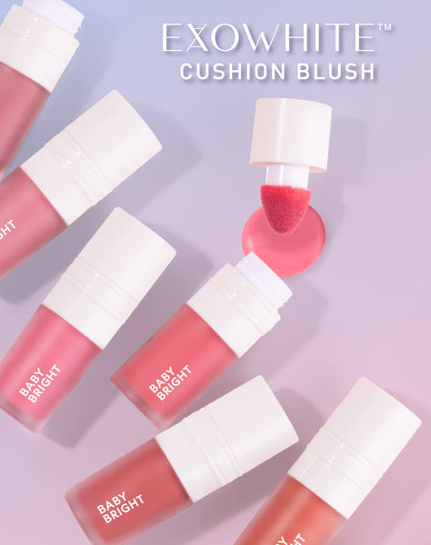 Karmart Baby Bright Exowhite Cushion Blush 4 ml., Жидкие румяна-кушон 4 мл.