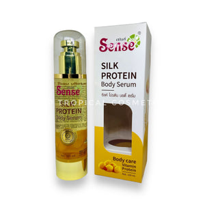 Sense Silk Protein Body Serum 100 ml., Витаминная омолаживающая сыворотка для тела с протеинами шелка 100 мл.