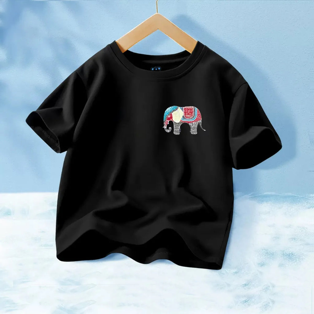 Fashion T-Shirt to Kids Cartoon Anime Printed Thai Elephant Детская фу –  K&P Tropical Cosmetics