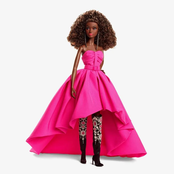 Mattel Barbie Pink Collection Deluxe Doll No.4 (HBX96) Кукла Барби из розовой коллекции "Роскошная" No.4 (модель HBX96)