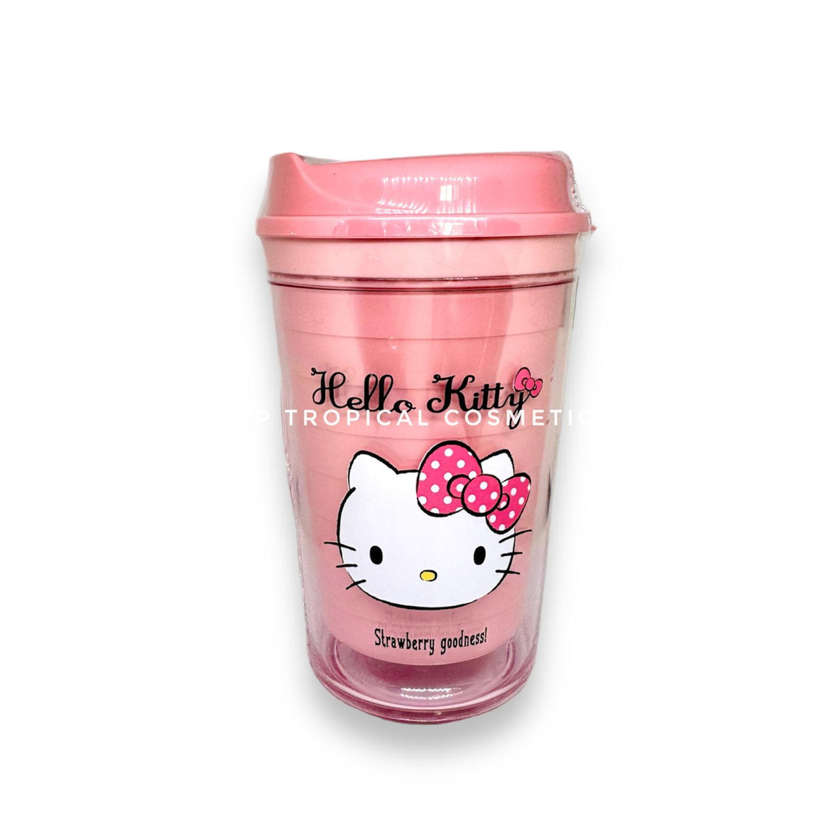 Hello Kitty Cold Moshi Moshi Hello Kitty Double Wall Cold Cup 450 ml., Пластиковая круж ...
