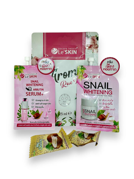 Le'SKIN gift set "Introduction to Le'Skin-2" 25 ml + 8 g.*2 pcs., Подарочный набор "Закомство с Лескин-2" 25 мл+8 мл.*2 шт.