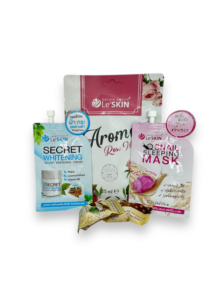 Le'SKIN gift set "Introduction to Le'Skin-2" 25 ml + 8 g.*2 pcs., Подарочный набор "Закомство с Лескин-2" 25 мл+8 мл.*2 шт.