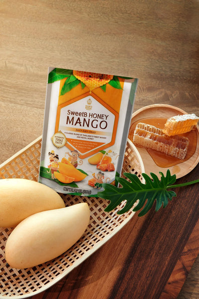 SIAM’S ROYAL SWEETS SweetB Honey Mango Juicy Soft-Dried 105 g., Ломтики вяленого манго с мёдом 105 гр.