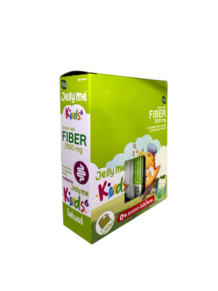 SAND-M Handy Herb Jelly Me Keods 6 Jelly Veggy Mix Fiber 2500 mg. 30 g.*12 pcs. (Dietary Supplement Product), Жевательное желе-саше «Овощная смесь» с клетчаткой со вкусом крем-соды для детей от 6 лет 30 гр*12 шт.