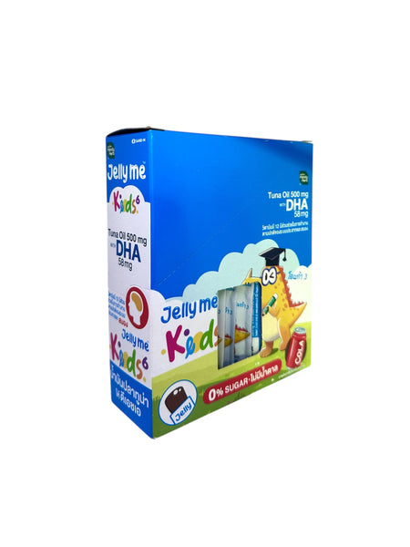 SAND-M Handy Herb Jelly Me Keods 6 Jelly Tuna Oil 500 mg. with DHA 58 mg. 30 g.*12 pcs. (Dietary Supplement Product), Жевательное желе-саше для детей от 6 лет со вкусом Колы с содержанием порошка тунцового масла 500 мг 30 гр*12 шт.