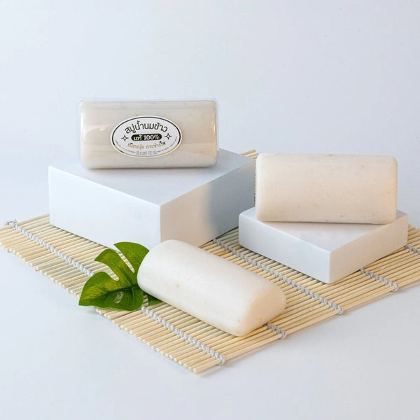 Vipada 100% Natural Herbal Soap Rice Milk Soap 100 g.* 12 pcs., 100% натуральное травяное мыло с рисовым молочком 100 гр.* 12 шт.