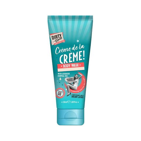 Watsons Dirty Works Creme De La Creme Body Wash 50 ml., Крем для душа с аргановым маслом 50 мл.