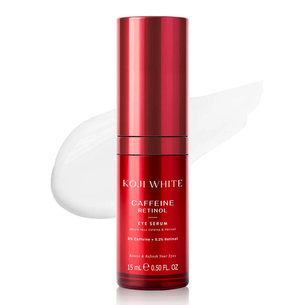 Koji White Caffeine Retinol Eye Serum 15 ml., Сыворотка для кожи вокруг глаз с кофеином и ретинолом 15 мл.