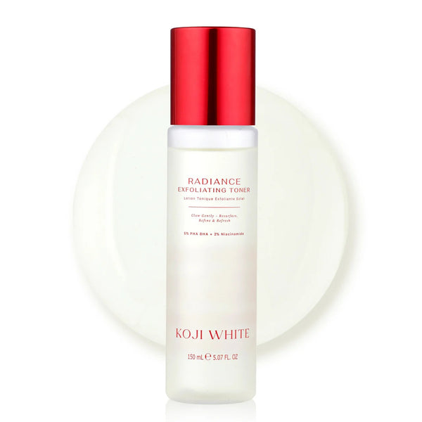 Koji White Radiance Exfoliating Toner 150 ml., Отшелушивающий тонер для сияния кожи 150 мл.