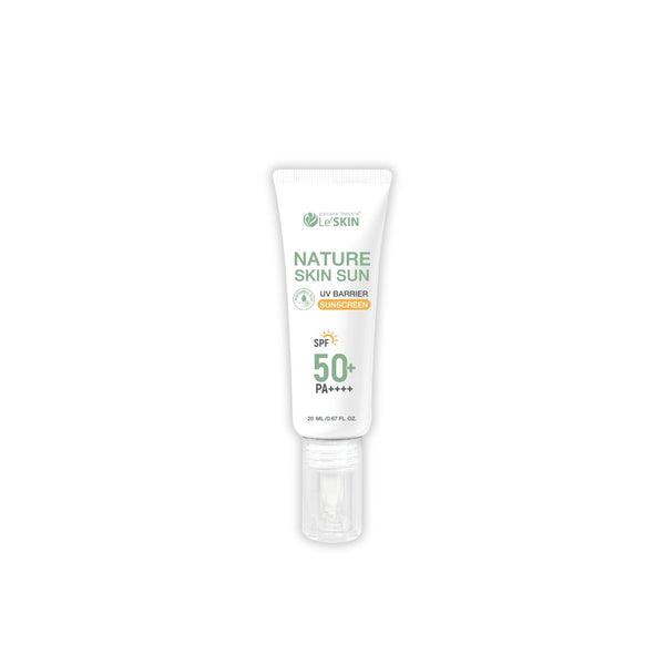 Le’SKIN Nature Skin Sun UV Barrier Sunscreen SPF50+ PA++++ 20 ml., Инновационный солнцезащитный крем SPF50+ PA+ + + + 20 мл.
