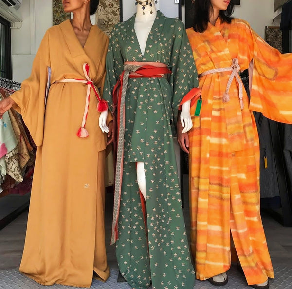 Silk Vintage Kimono Винтажное кимоно из шелка в ассортименте