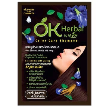 OK Herbal Color Care Shampoo 30 ml., Шампунь-краска для волос 30 мл.