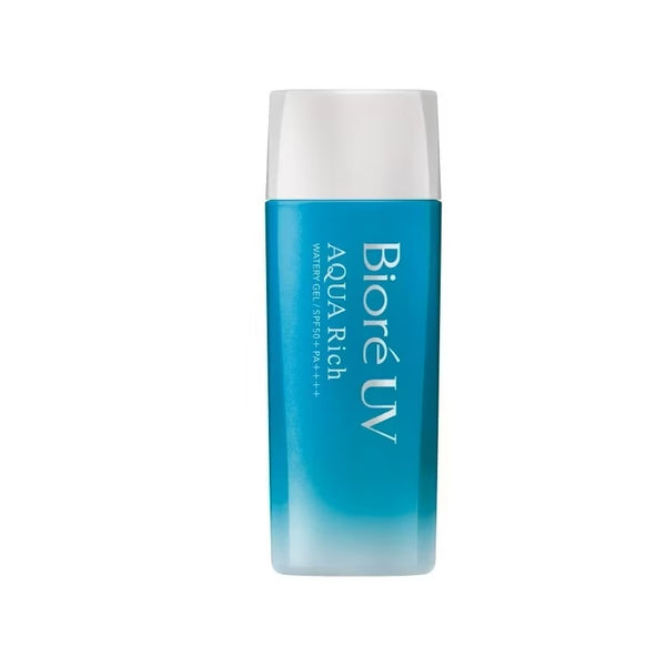 Biore UV Aqua Rich Watery Gel SPF50+ PA++++ 90 ml., Солнцезащитный гель для лица на водной основе SPF50+ PA++++ 90 мл.