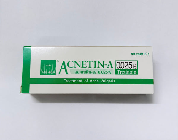 VITARA Acnetin-A 0.025% Tretinoin 10 g., Топический препарат Третиноин 0.025% для терапии акне и коррекции возрастных изменений кожи 10 гр.