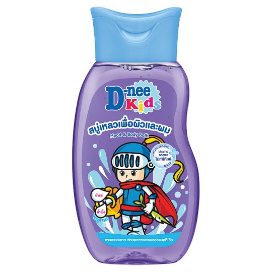 D-NEE Kids Organic Head & Body Bath 200 ml., Средство для купания детей "С головы до пят" 200 мл.