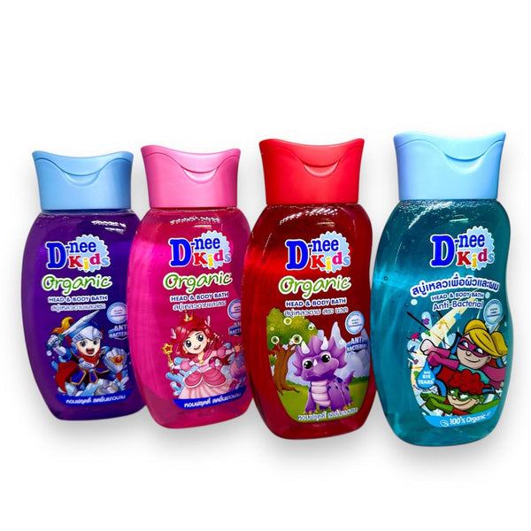 D-NEE Kids Organic Head & Body Bath 200 ml., Средство для купания детей "С головы до пят" 200 мл.