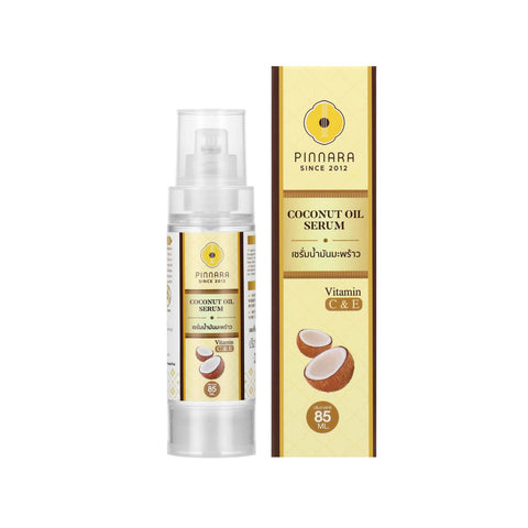 Pinnara Coconut Oil Serum 85 ml., Универсальная сыворотка с маслом кокоса для лица, тела и волос 85 мл.