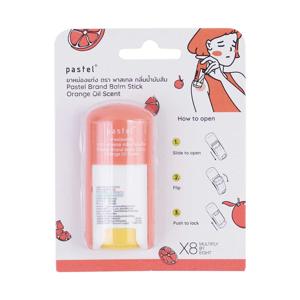 Pastel Brand Balm Stick Multiply By Eight 6 g., Аромабальзам в стике с ягодными ароматами 6 гр.