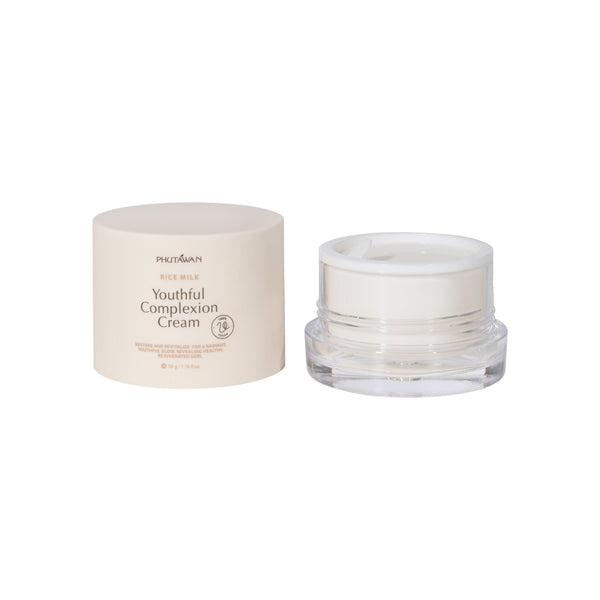 Phutawan Rice Milk Youthful Complexion Cream 50 g., Омолаживающий крем для лица с рисовым молоком 50 гр.