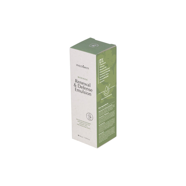 Phutawan Moringa Renewal & Defense Emulsion 50 g., Восстанавливающая эмульсия с маслом моринги против пигментации и для сияния кожи 50 гр.