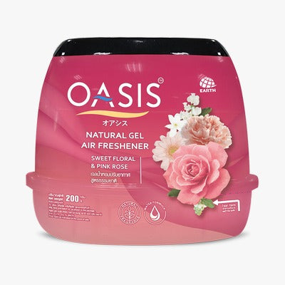 OASIS Natural Gel Air Freshener 200 g., Натуральный гелевый ароматизатор-освежитель воздуха 200 гр.