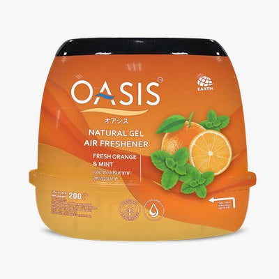 OASIS Natural Gel Air Freshener 200 g., Натуральный гелевый ароматизатор-освежитель воздуха 200 гр.
