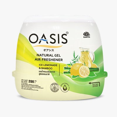 OASIS Natural Gel Air Freshener 200 g., Натуральный гелевый ароматизатор-освежитель воздуха 200 гр.