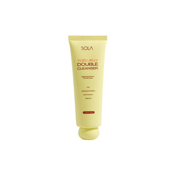 SOLA Yuzu Jelly Double Cleanser 100 ml., Очищающий гель для лица 2-в-1 с экстрактом Юдзу 100 мл.