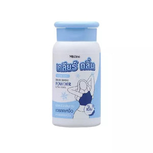 Mistine Clear Klin Deodorant Powder Ultra Cool 30 g., Дезодорирующая пудра с охлаждающим эффектом 30 гр.