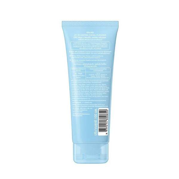 MizuMi pH Balancing Facial Cleanser 100 ml., Пенка для очищения лица с уровнем pH, близким к естественному pH кожи 100 мл.