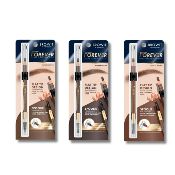 Karmart Browit Forever Sharpen Tattoo Brow Pencil 2.6 g., Карандаш для бровей с плоским кончиком 2,6 гр.