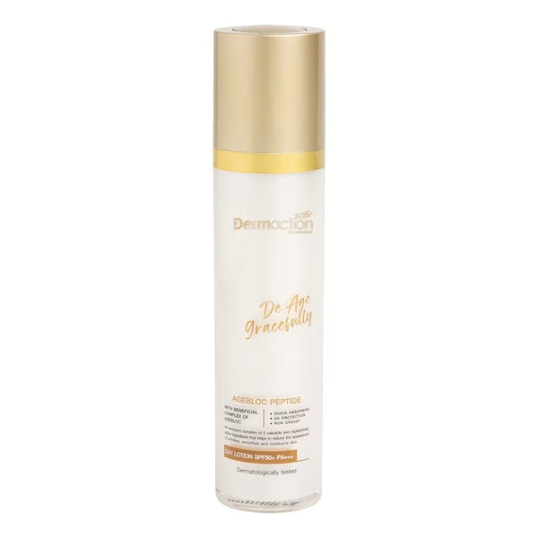 Watsons Dermaction Plus De Age Gracefully Day Lotion SPF50+ Pa+++ 50 ml., Дневной антивозрастной лосьон с мощной защитой от солнца SPF50+ PA+++ 50 мл.
