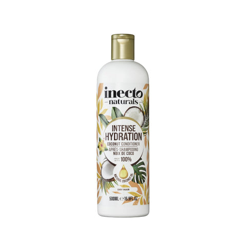 Boots Inecto Naturals Intense Hydration Coconut Conditioner 500 ml., Интенсивно увлажняющий кокосовый кондиционер 500 мл.