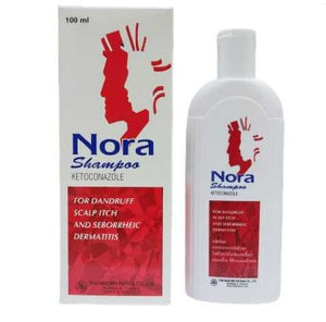 Nora Anti Dandruff & for Skin Fungus Shampoo 100 ml., Шампунь от перхоти и грибка для волос и тела 100 мл.