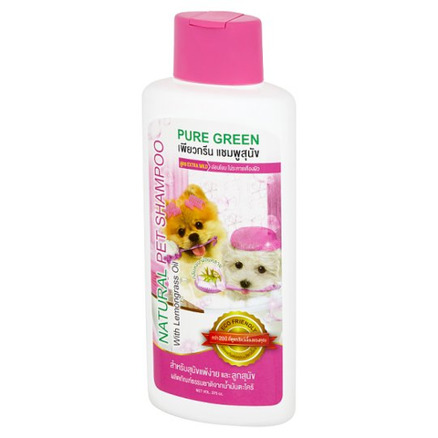 Pure Green Puppy Natural Pet Shampoo No Tear 275 ml., Натуральный шампунь с формулой без слез для щенков и собачек с чувствительной кожей 275 мл.