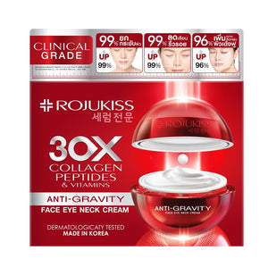 ROJUKISS Anti-Gravity Face Eye Neck Cream 30 ml., Лифтинг-крем "Антигравитация" для кожи лица, век, шеи 30 мл.