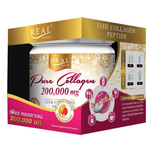 Real Elixir Pure Collagen 200000 mg 200 g., Коллаген в порошке 200000 mg 200 гр.