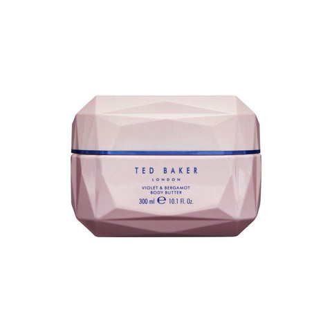 Boots Ted Baker London Violet & Bergamot Body Butter 300 ml., Баттер для тела из серии Тед Бейкер с ароматом фиалки и бергамота 300 мл.