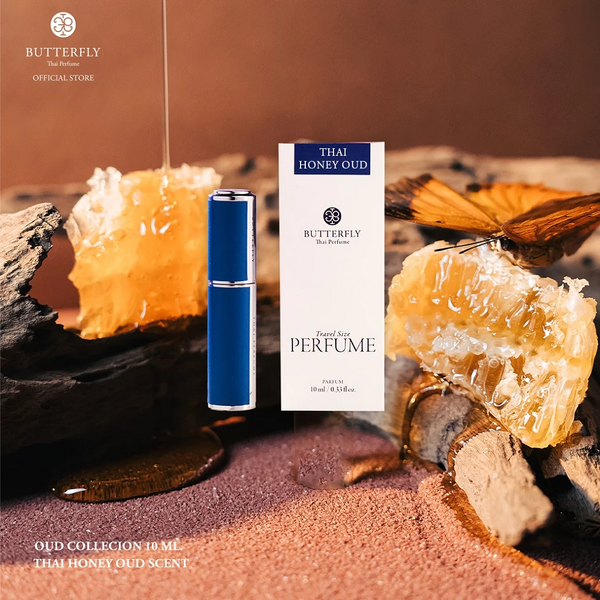Butterfly Thai Perfume Oud Collection THAI HONEY OUD Scent 10 ml., Парфюмерная вода "Тайский мёд и агаровое дерево" из коллекции ароматов на основе удового дерева 10 мл.