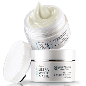 Faris Ultra White Matte Cream SPF 20 PA + 30 g., Матирующий крем для лица "Ultra White Matte" с отбеливающим эффектом SPF 20 PA + 30 гр.