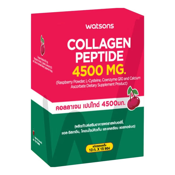 Watsons Collagen Peptide 4500 mg. 10 g.*15 sachets, Коллаген Пептид питьевой 4500 мг. 10 гр.*15 саше
