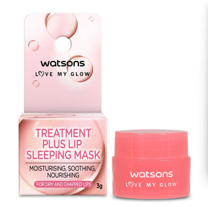 Watsons Treatment Plus Lip Sleeping Mask 3 g., Лечебная питательная маска для губ 3 гр.