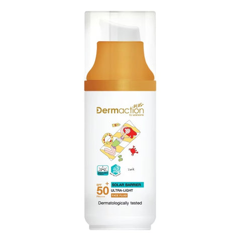 Watsons Dermaction Plus Advanced Sun Solar Barrier Face Fluid SPF50+ PA++++ 50 ml., Усовершенствованный солнцезащитный крем-флюид для лица SPF50+ PA++++ 50 мл.